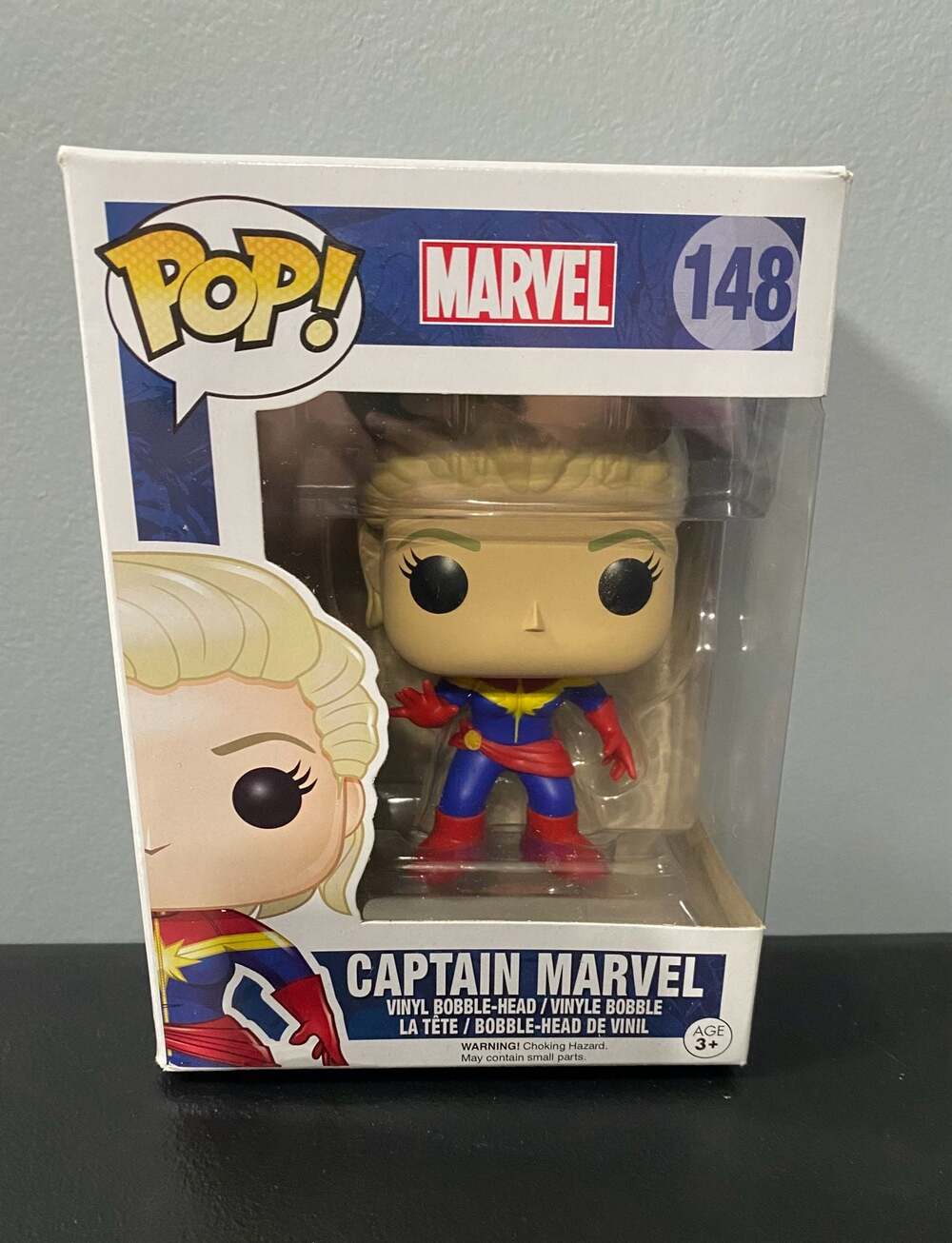 Funko Pop! Marvel Captain Marvel #148 Vinyl Figure